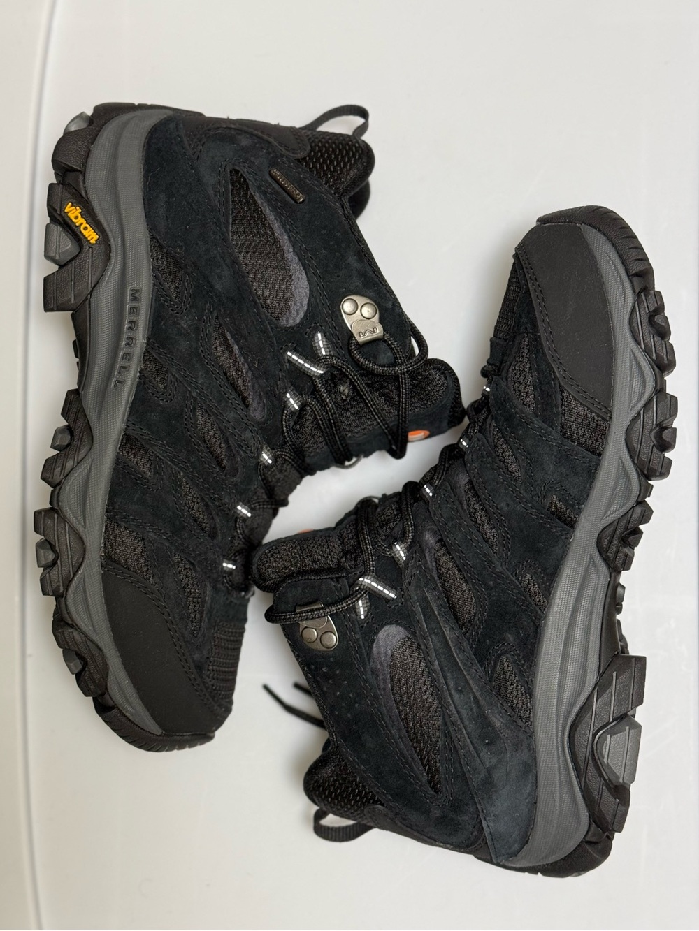 Merrell Moab 3 Mid Waterproof Men’s Black Size 8 Wide Hiking Boot -NWOB - Picture 6 of 6